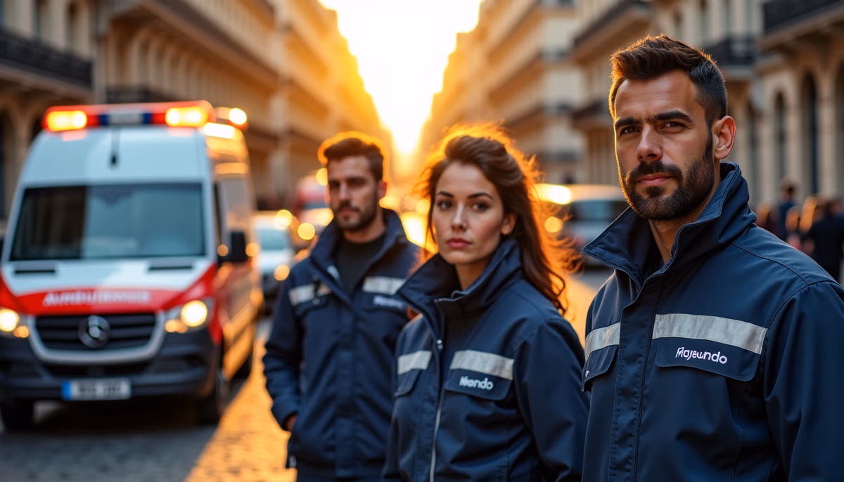 Illustration : face à une situation nécessitant une ambulance, il — ambulance d'urgence à paris : la réactivité d'une équipe de professionnels à votre service