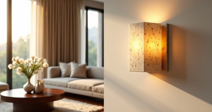 Applique murale en travertin : le secret d'une décoration élégante et intemporelle
