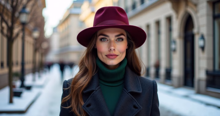 Comment porter un chapeau en hiver pour rester élégante ?