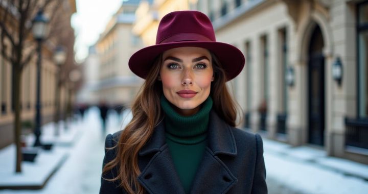 Comment porter un chapeau en hiver pour rester élégante ?