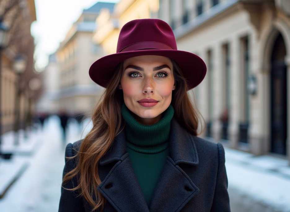 Comment porter un chapeau en hiver pour rester élégante ?